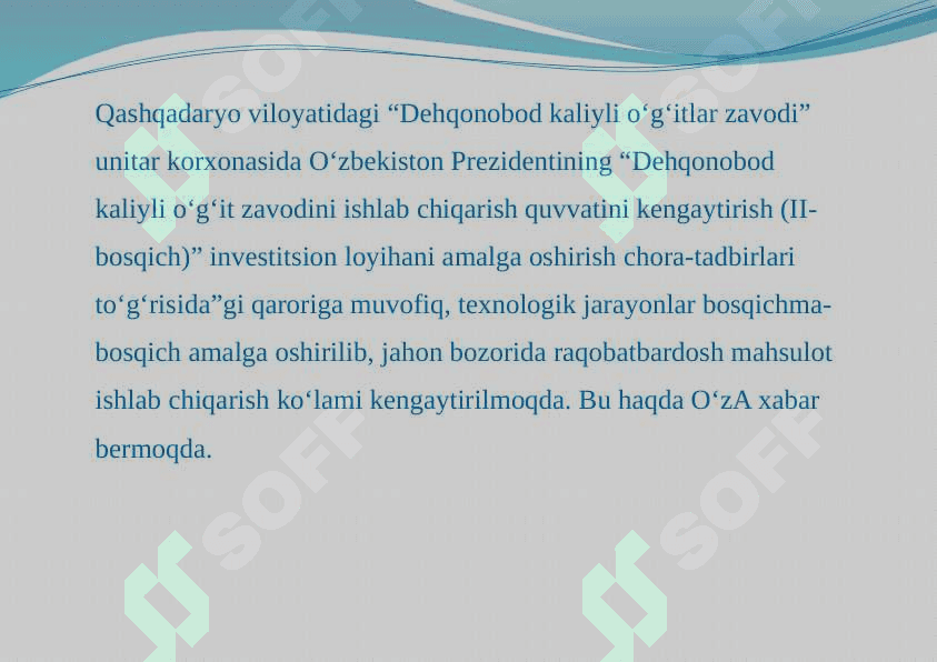 DEHQONOBOD KALIYLI 2