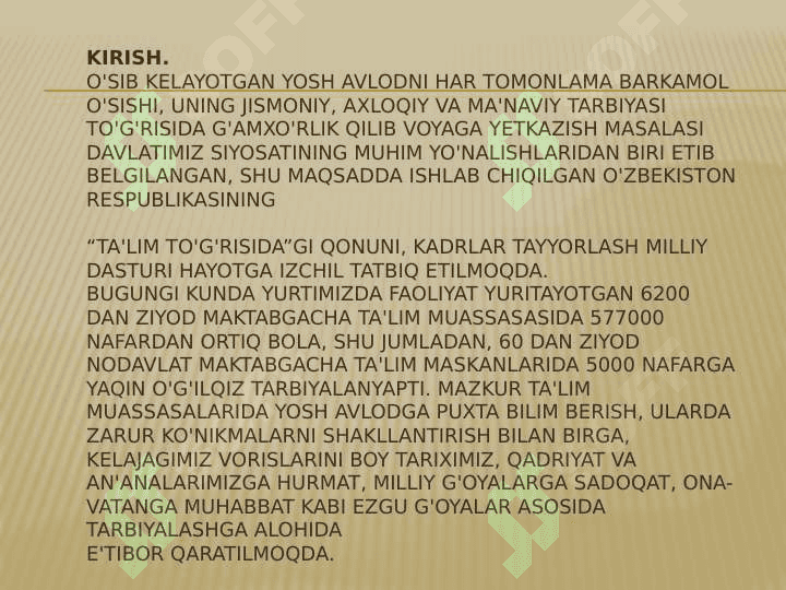 Maktabgacha taʼlim tashkilotlarining maktabga tayyorlov guruhlar 3