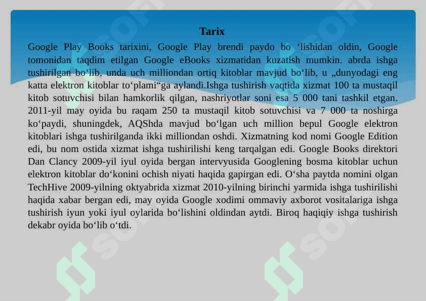 Google Store va uning imkoniyatlari 5