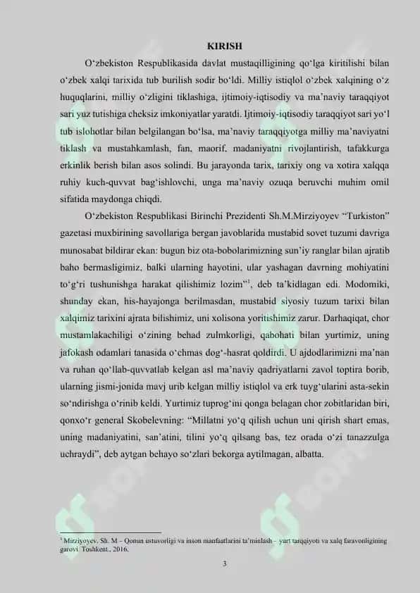 O‘zbekiston SSR Markaziy davlat arxivi tashkil etilishi to'g'risidagi qaror tahlili 3