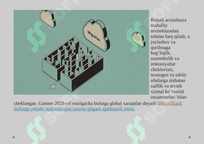 Cloud xisoblashga asoslangan yechimlarni loyihalashtirish 6
