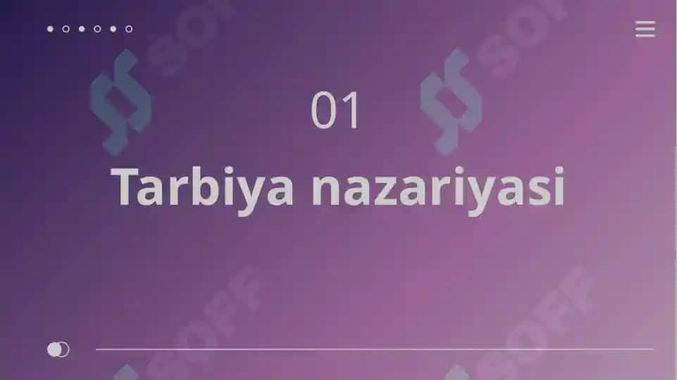 Tarbiyaning Mazmuni va Yo‘nalishlari 3