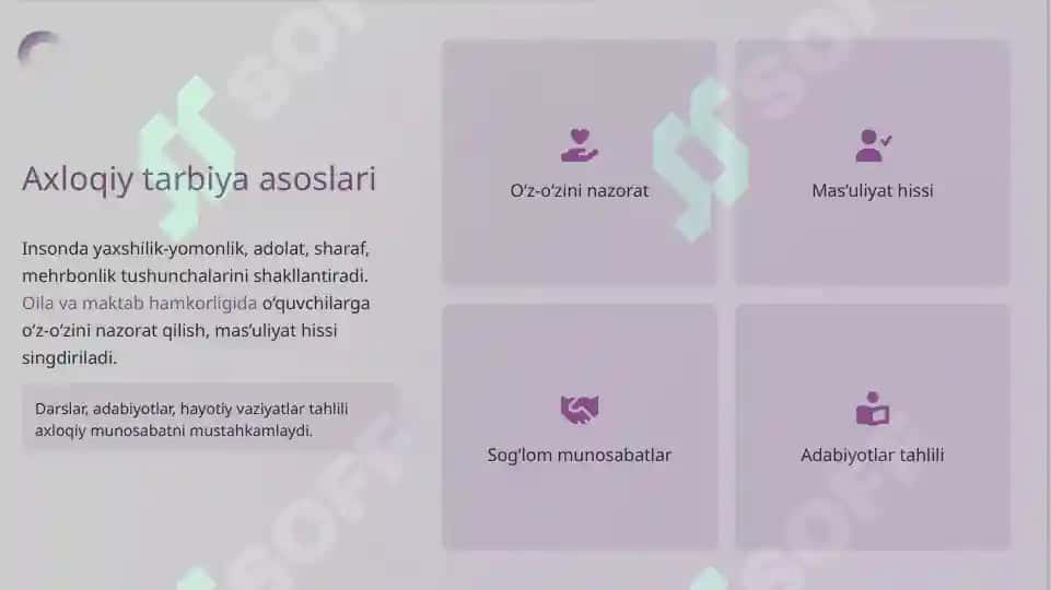 Tarbiyaning Mazmuni va Yo‘nalishlari 7