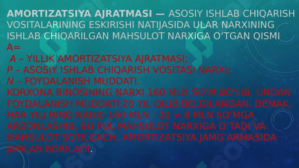 FIRMA MABLAG‘LARI VA  XARAJATLARI 4