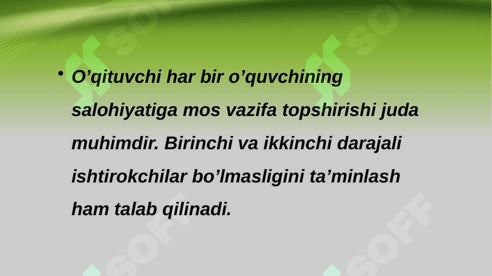 Ishbilarmonlik o’yinlari texnologiyasi 4