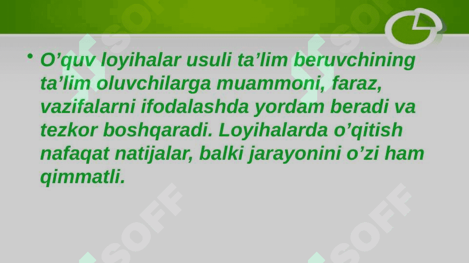 Ta’limning loyiha texnologiyasi 7