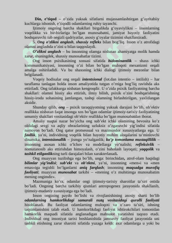Ong va ongsizlik 4