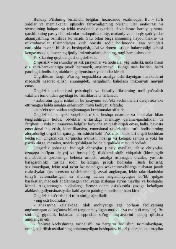 Ong va ongsizlik 6