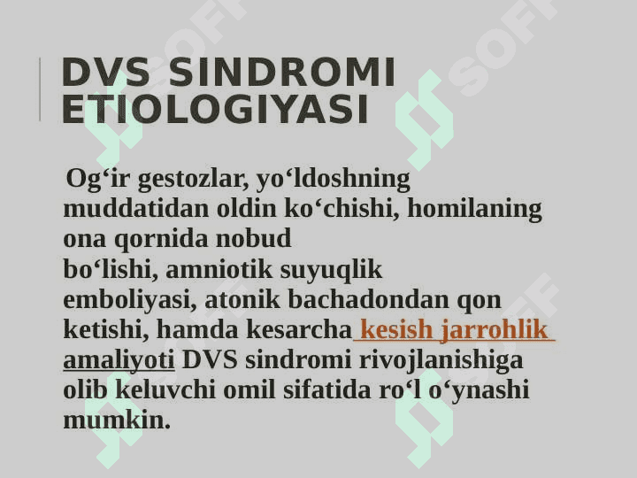 DVS SINDROMI 5