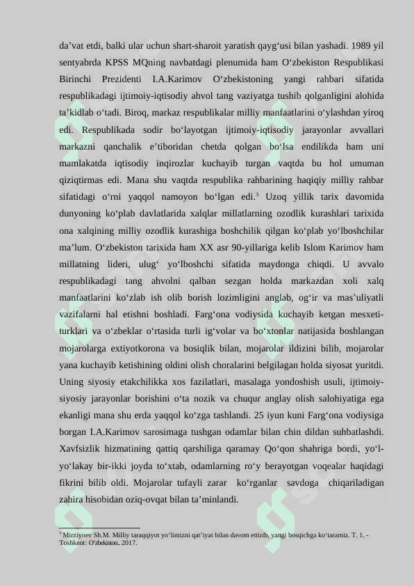 Oʻzbekiston mustaqilligining eʼlon qilinishi 7