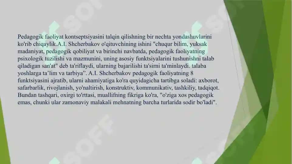 Pedagogik faoliyat 3