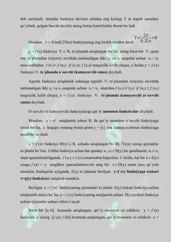 Ko’p o’zgaruvchili funksilarni ekstremumga tekshirish 7