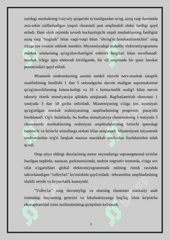 Elektiromiografoya va elektroensefalografiya 5