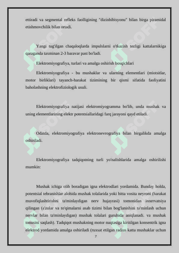 Elektiromiografoya va elektroensefalografiya 7