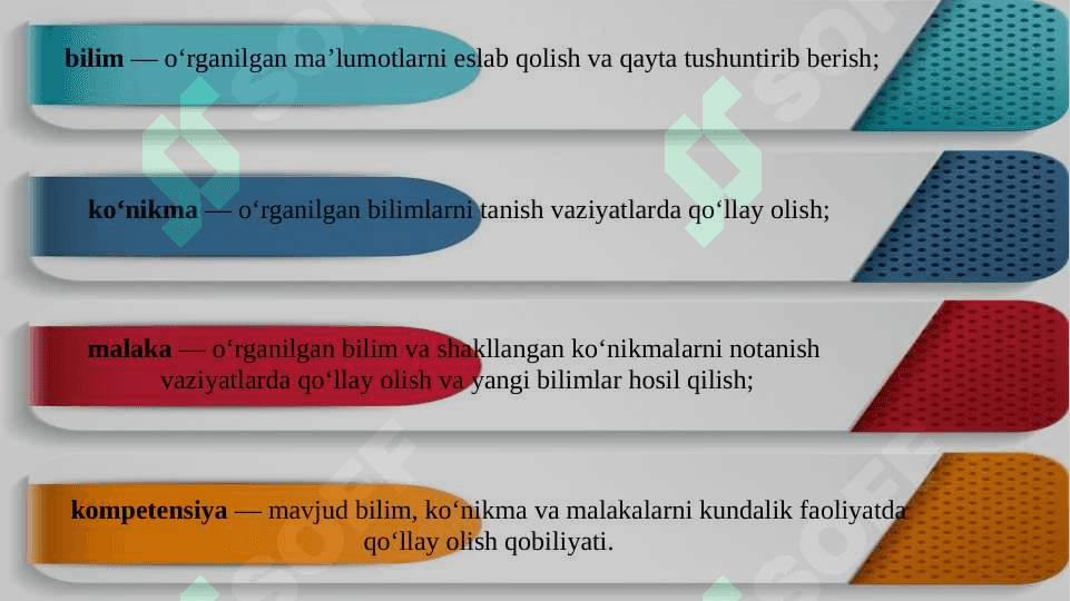 Boshlangʻich sinflarda texnalogiya taʼlimining mazmuni 8