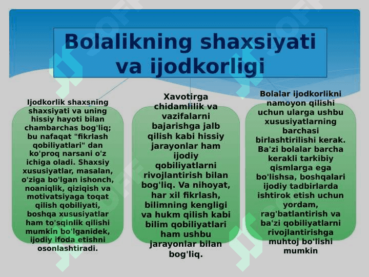 Sahnalashtirish faoliyati jarayonida bolalarda ijodkorlikni rivojlantirish 4