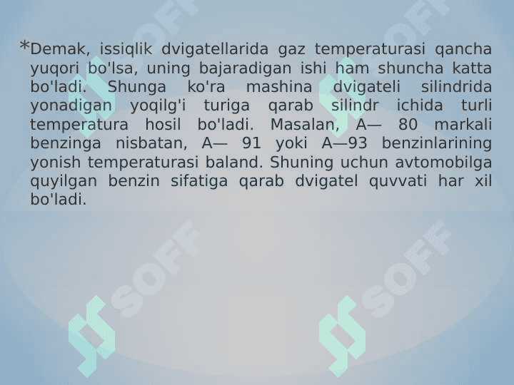 Termodinamikaning birinchi qonuni.Gess, Kirxgoff qonunlari bo’yicha materiallarni o’rganish 5