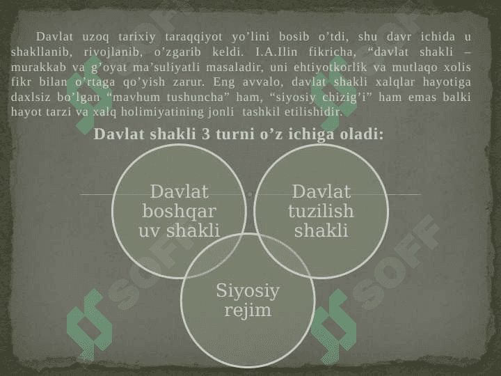 Davlat tuzilish va boshqaruv shakllari 2