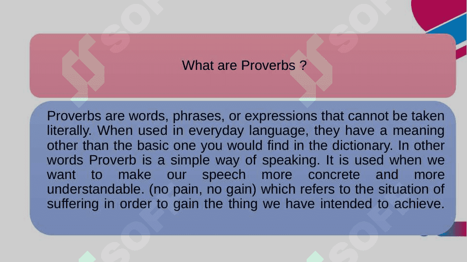 Translation of proverbs 2