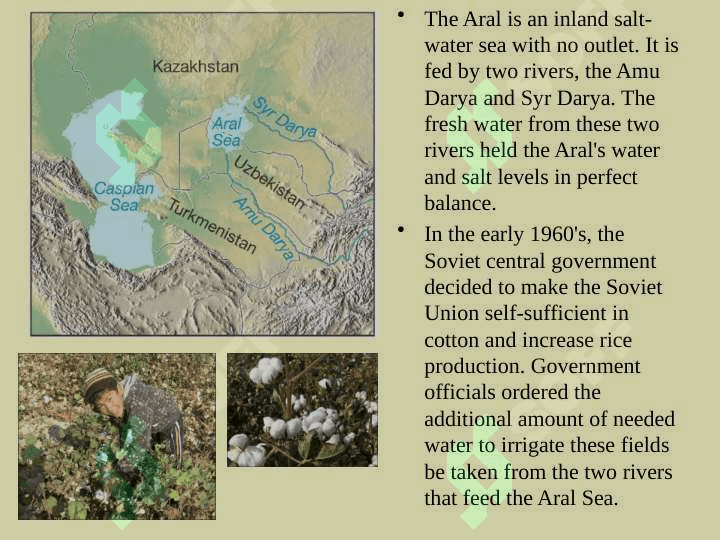 The Aral Sea:A Lesson in Human-Environment Interaction 2