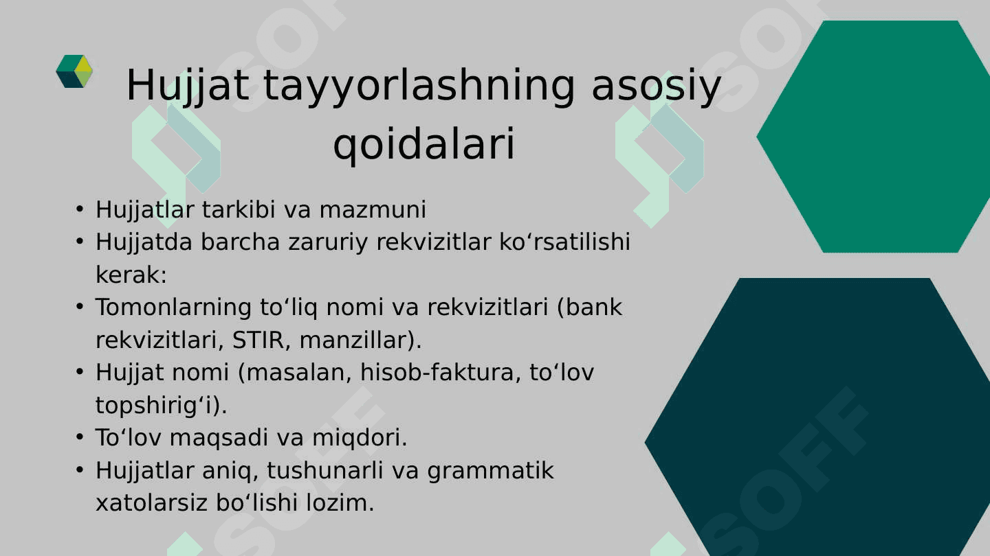 Naqtsiz hisob-kitob hujjatlarini rasmiylashtirish 3