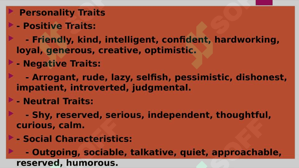 Describing people 4