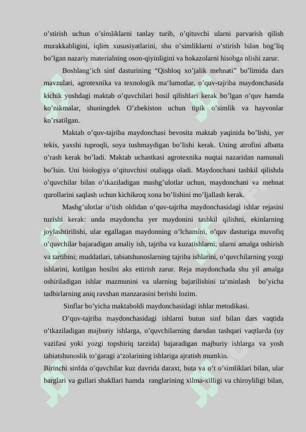 Geografiya maydonchasining tabiiy fanlarni o'rganishdagi ahamayati 7