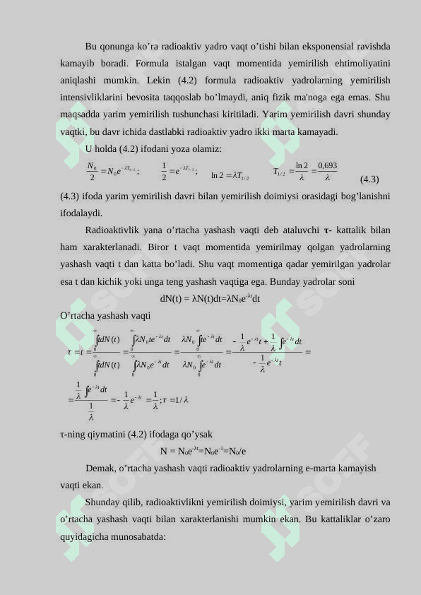 Radioaktivlik 4