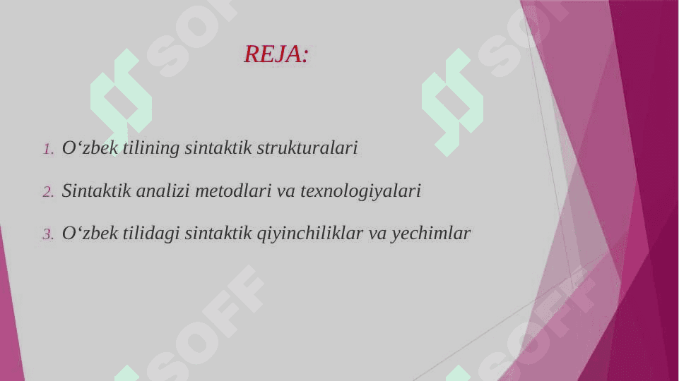Mashina tarjimasi sintaktik analizi uchun o‘zbek tilining sintaktik strukturalarini modellashtirish 2