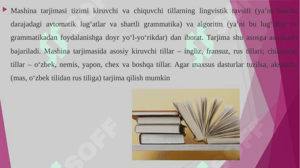 Mashina tarjimasi sintaktik analizi uchun o‘zbek tilining sintaktik strukturalarini modellashtirish 7