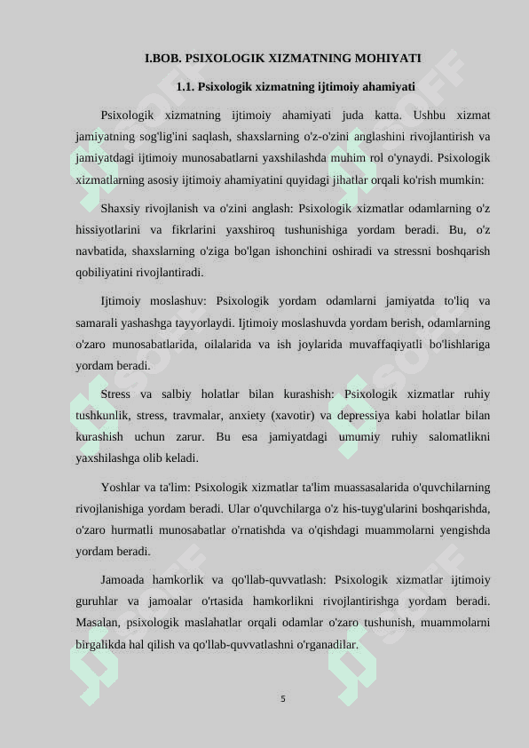 PSIXOLOGIK XIZMATNING MAQSAD VA VAZIFALARI 5