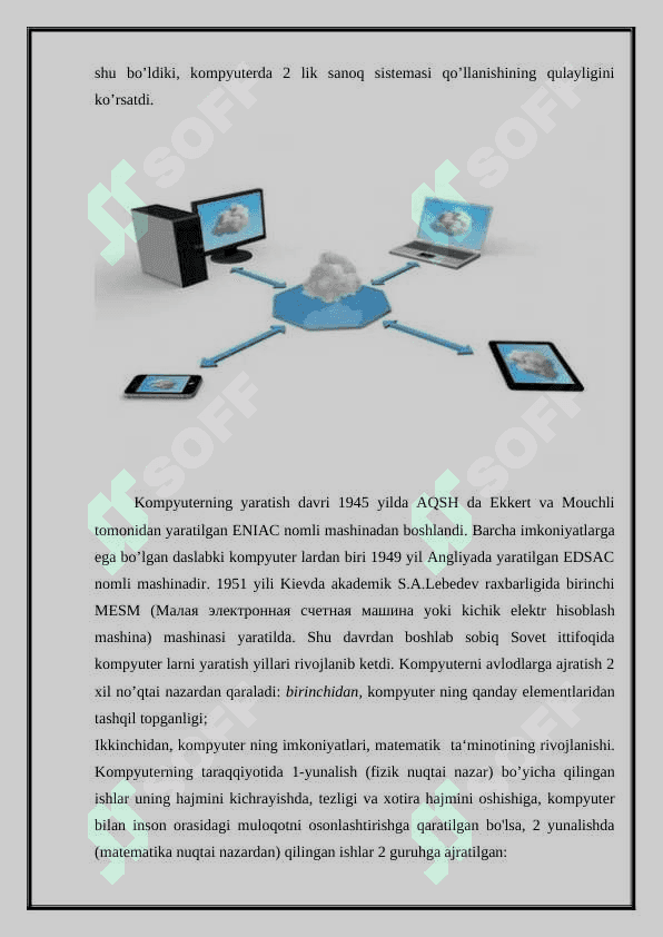 Axborot texnologiyalari evolyutsiyasi bosqichlari 7