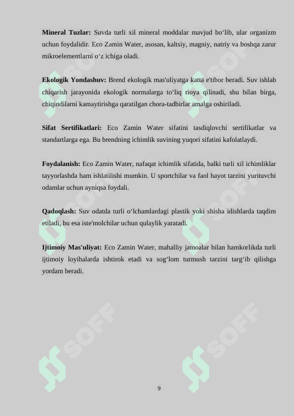 Eco Zamin Water 8