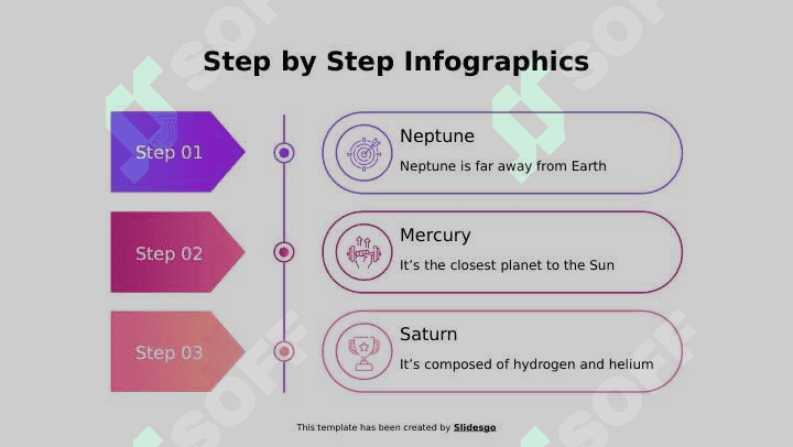 Step by step Infographics 6