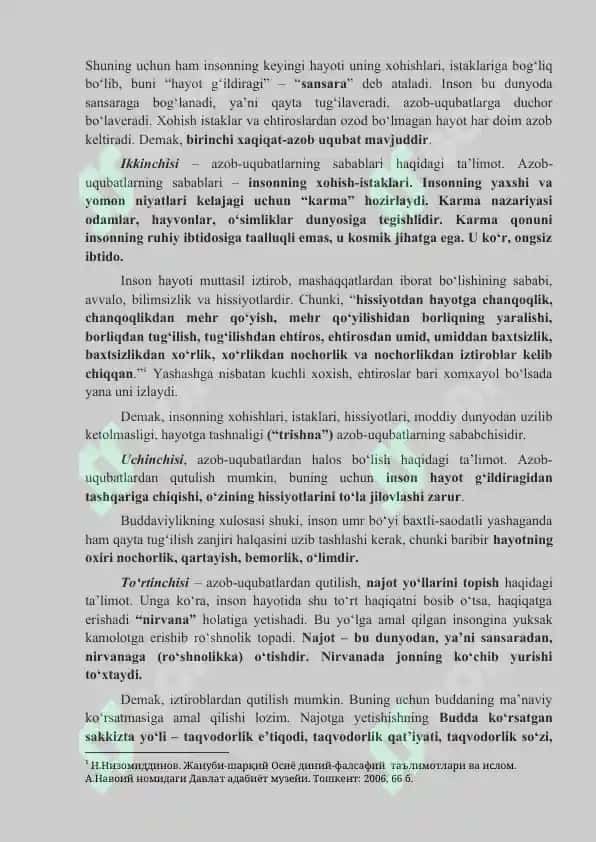 Buddaviylik dinining jamiyat taraqqiyotiga ta’siri 7