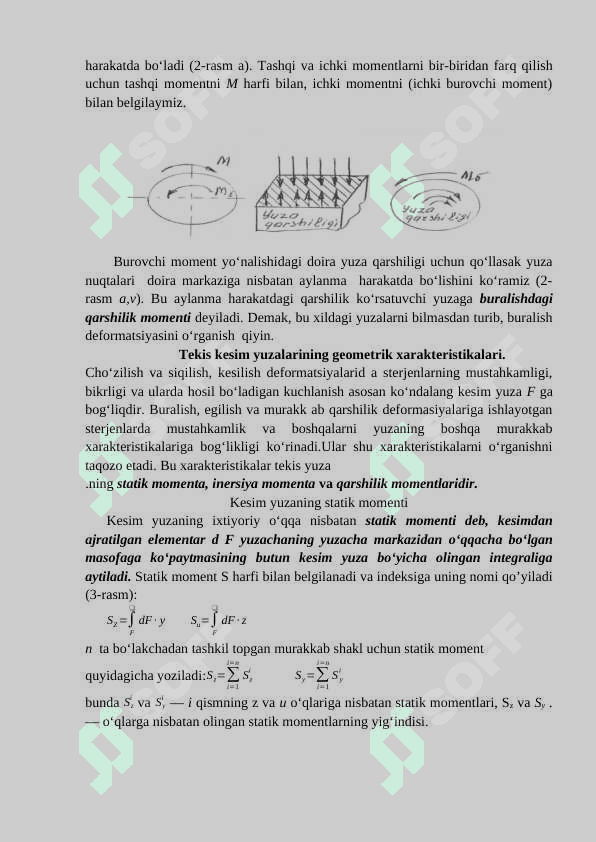 Buralish deformatsiyasi haqida tushuncha 3