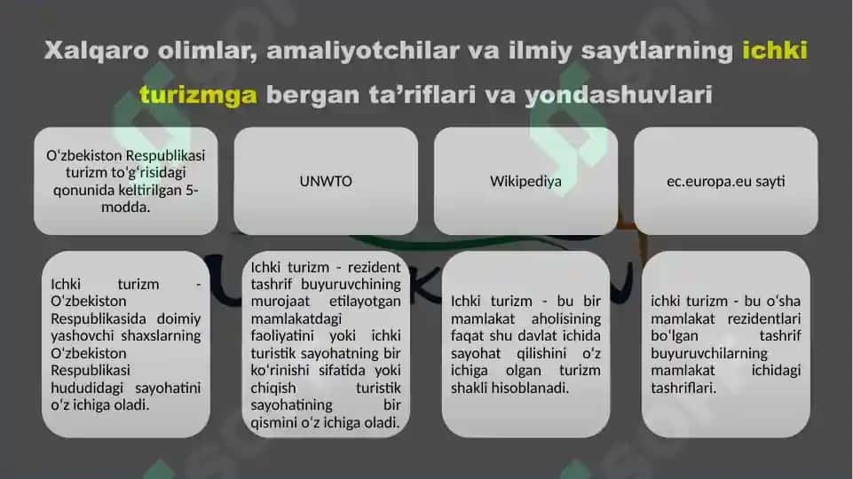 O'zbekistonda Ichki Turizmni Rivojlantirish Yo'llari 5