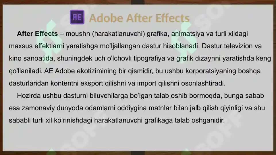 Adobe'ning barcha dasturlari 8