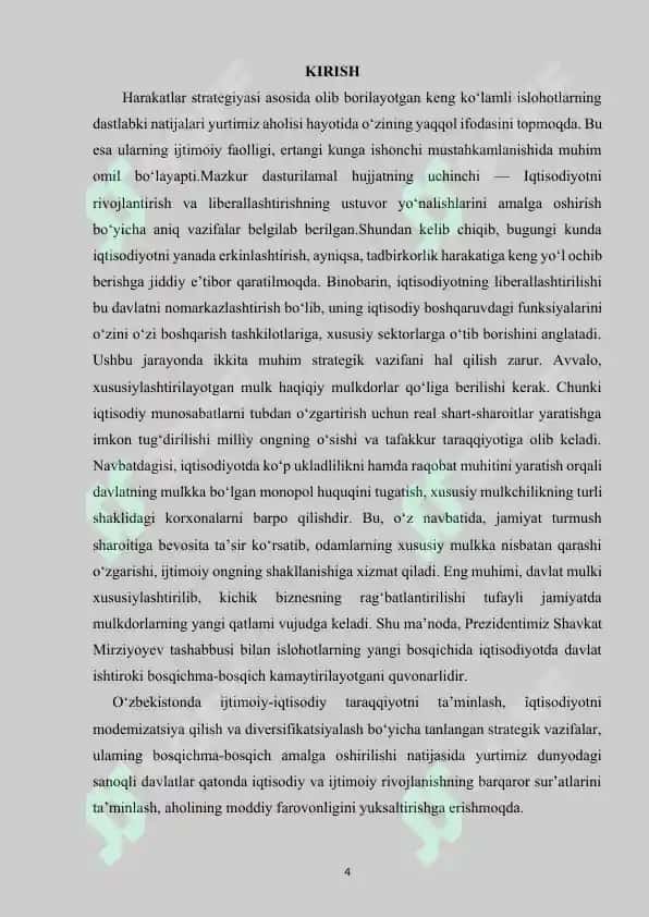 IJTIMOIY IQTISODIY TIZIMLAR VA ULARNING ANDOZALARI 4