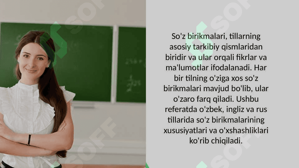 O'zbek-ingiliz-rus tillarida so'z birikmalari modellari bazasi 2