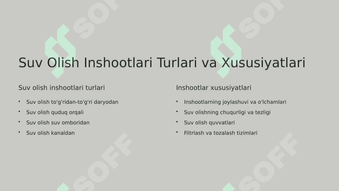 Daryodan-Suv-Olish-Inshootlari-Konstruksiyalari pptx 2