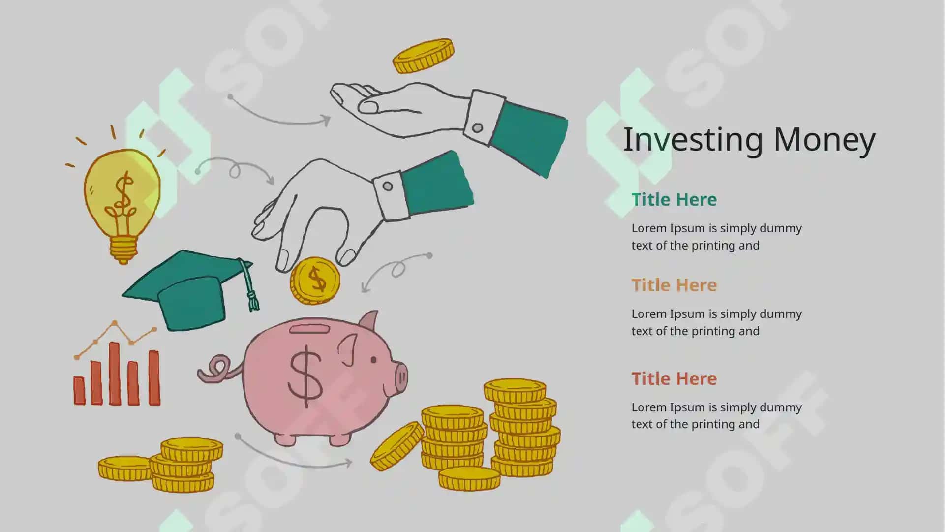 Investitsiya taqdimot shablon 7