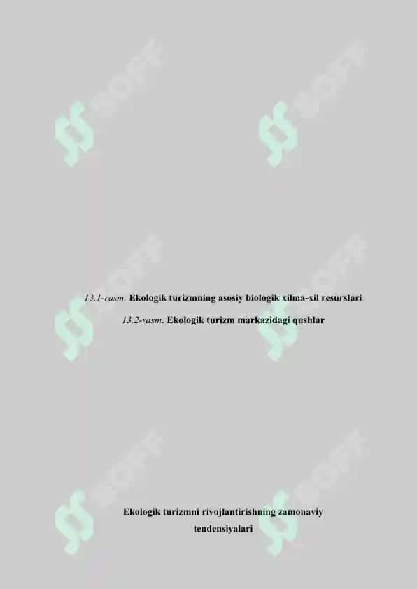 Ekologik turizm resurslari va ulardan foydalanish 7