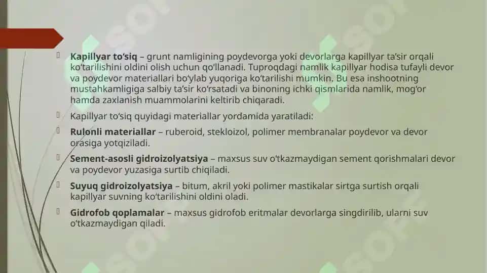 Suvo'tkazmaydigan vaqapillar to'suvi 4