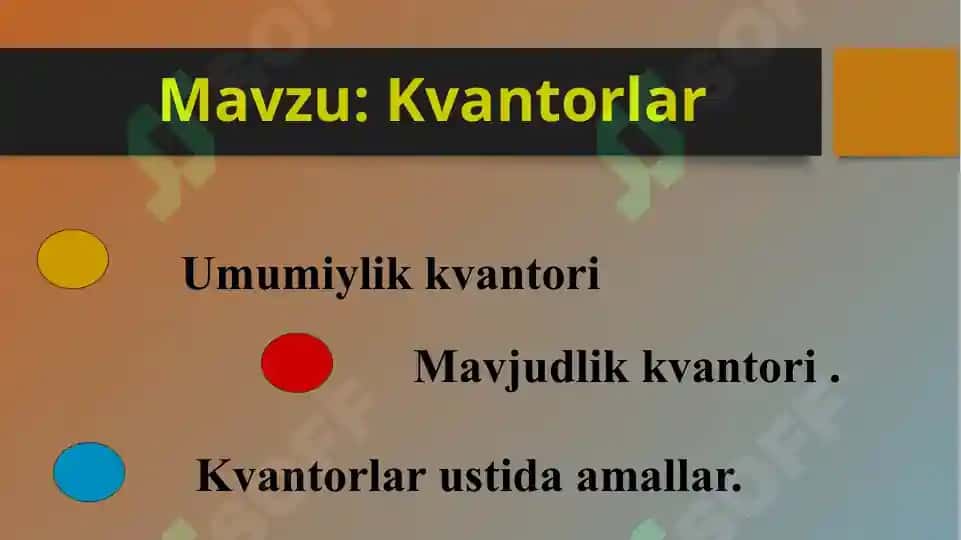 Matematika va uni õqitish metodikasi 2