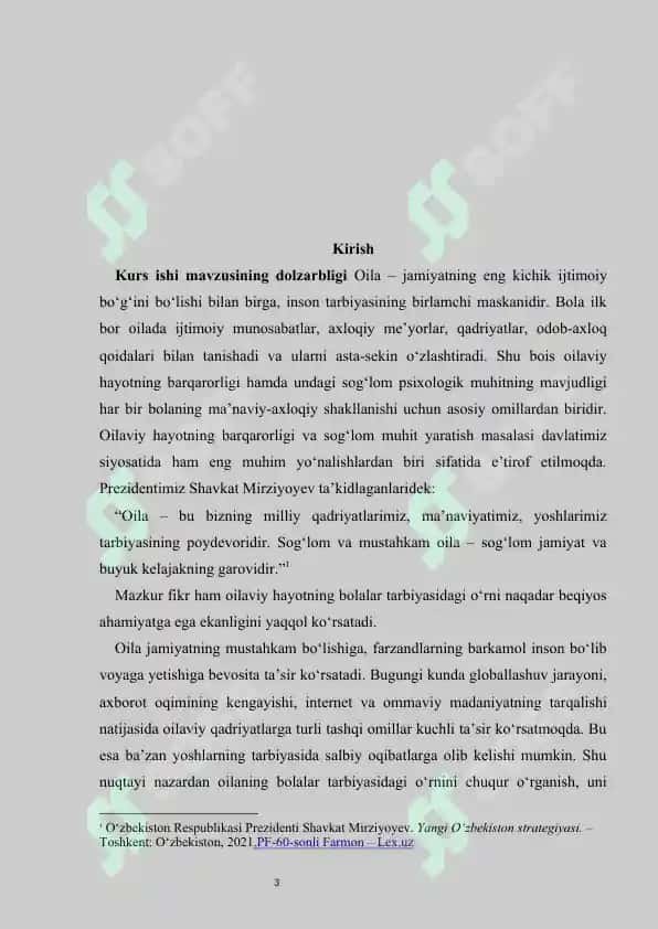 Oilaviy hayotning bolalar tarbiyasiga ta'siri. 3