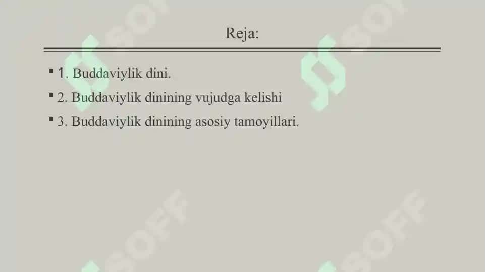 Buddaviylik dini 2