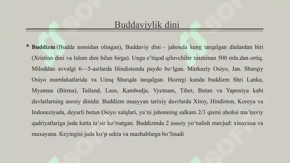 Buddaviylik dini 3