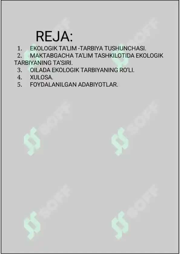 maktabgacha yoshdagi bolalar ekologik tarbiya berish 2