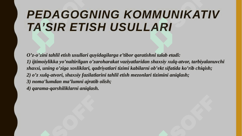 kommunikativ qobilyat va pedagogik ta’sir ko’rsatish 5
